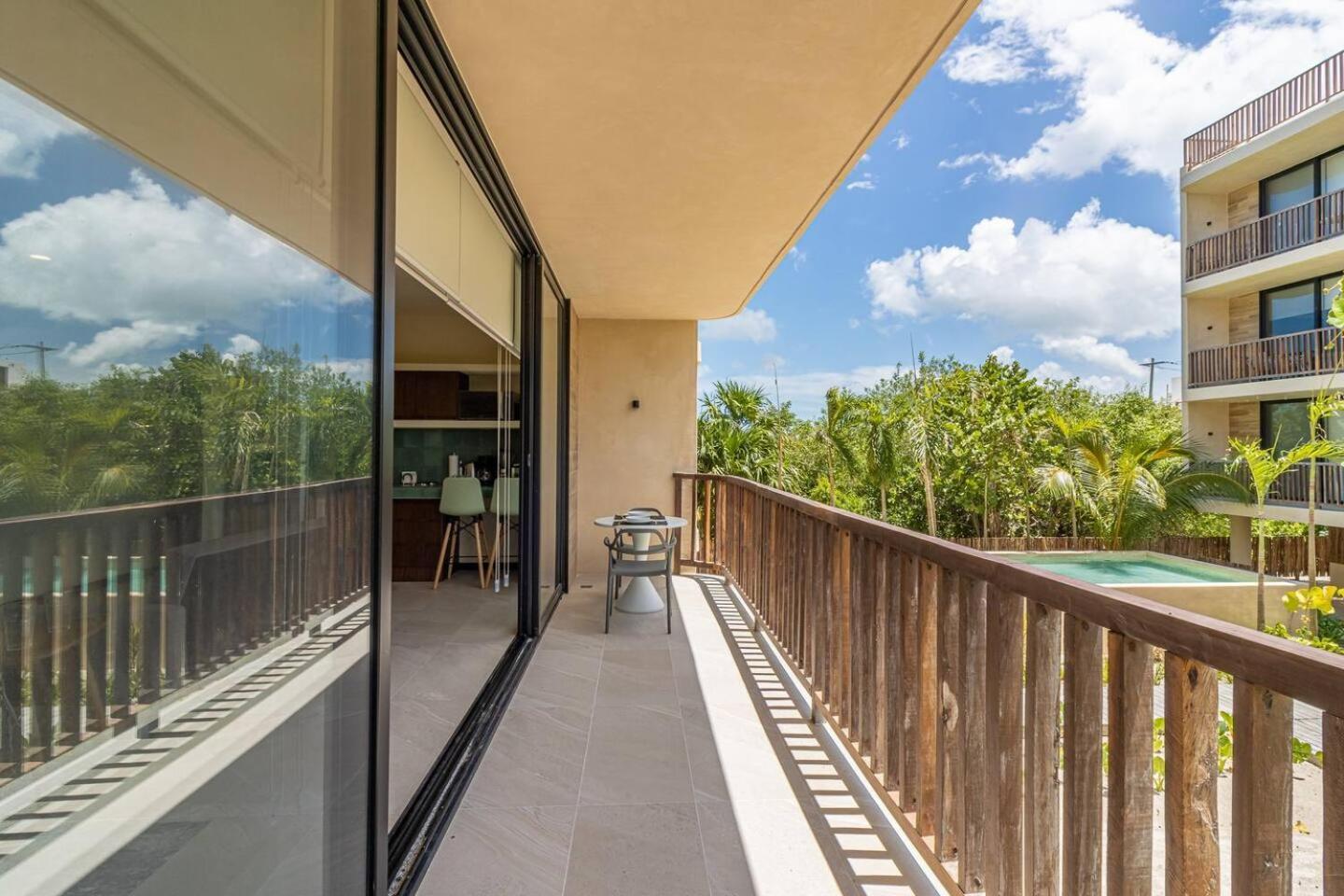 Pool View Loft Steps From The Ocean In Punta Cocos - C101 Ilha Holbox Exterior foto
