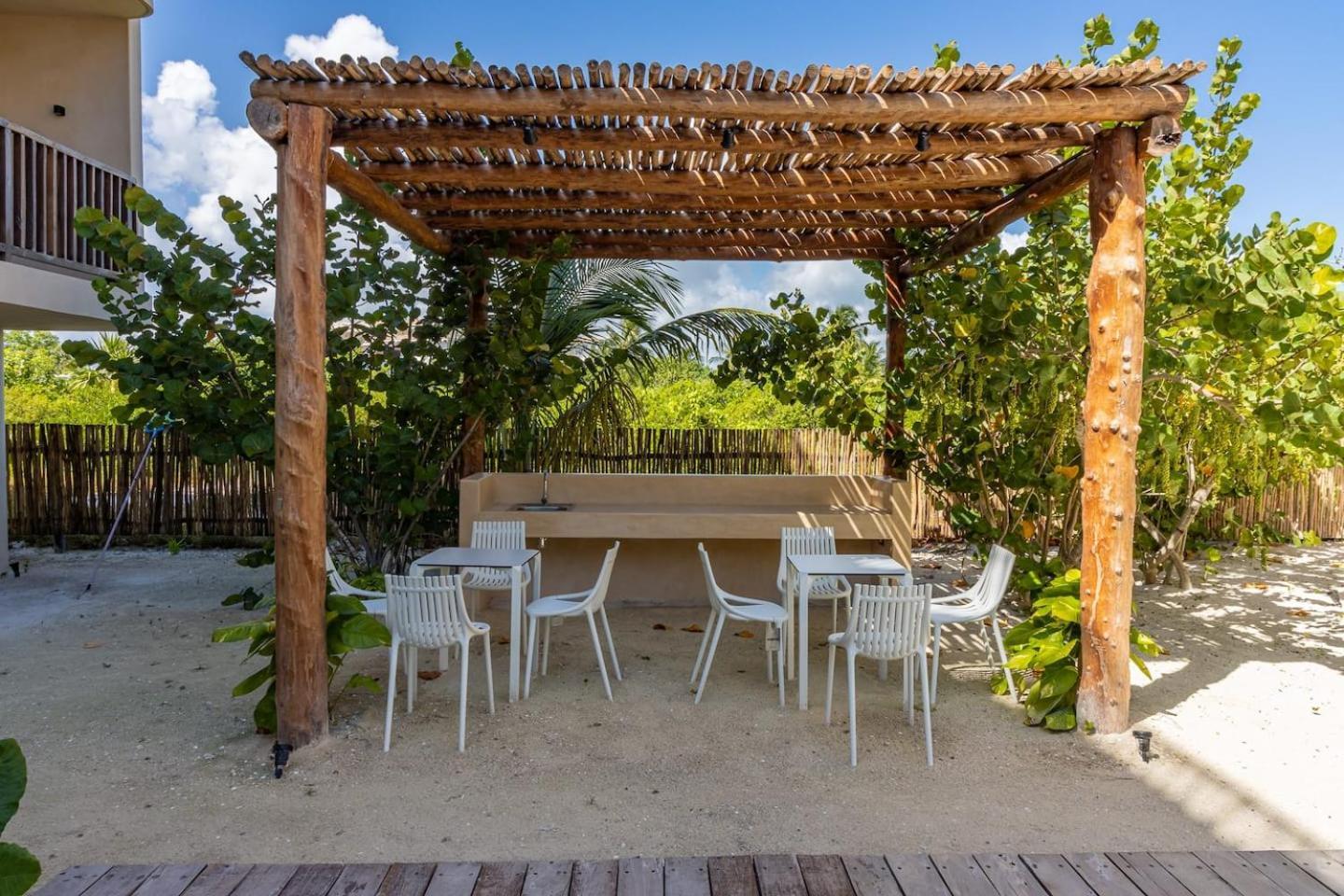 Pool View Loft Steps From The Ocean In Punta Cocos - C101 Ilha Holbox Exterior foto