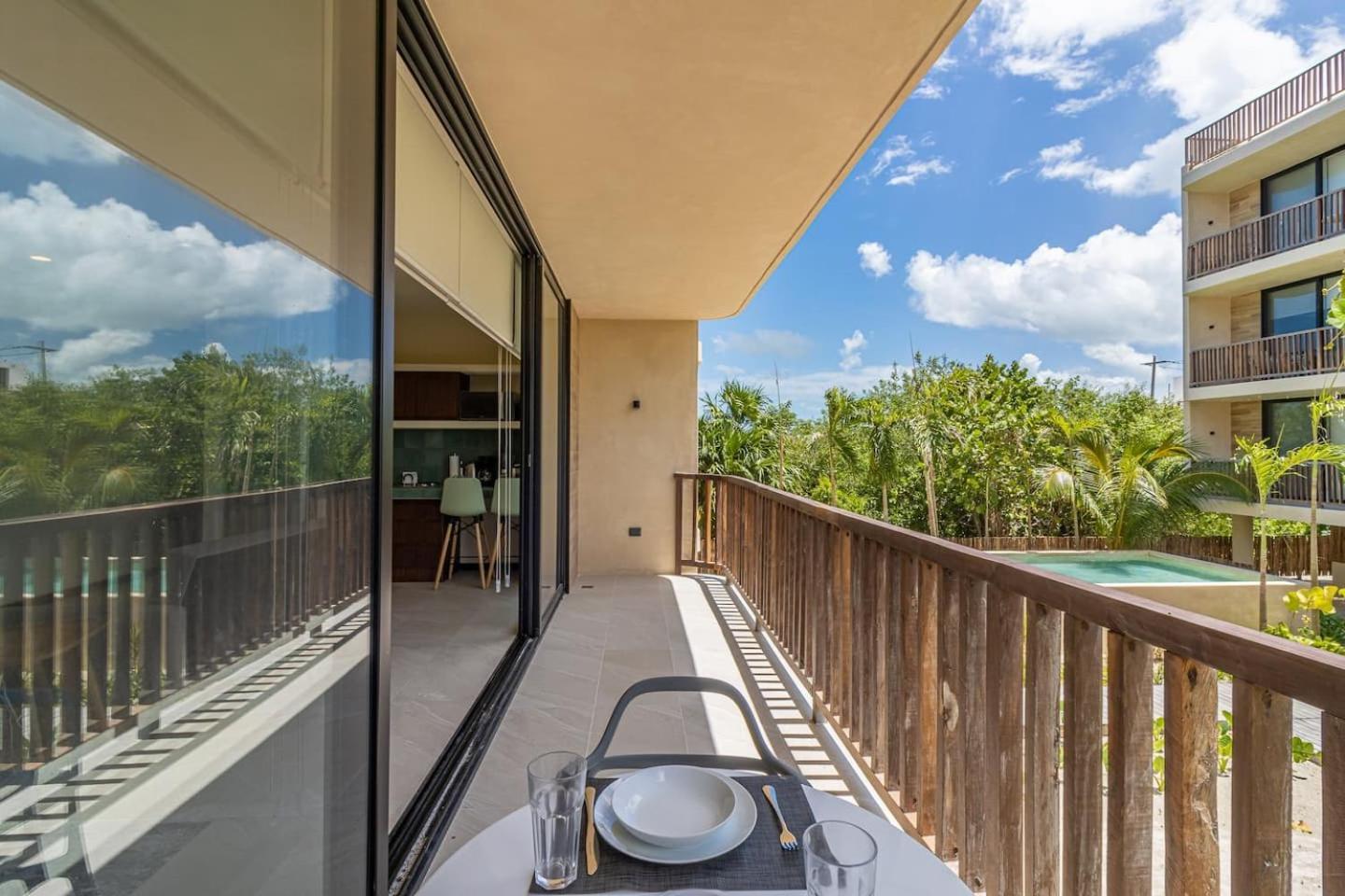 Pool View Loft Steps From The Ocean In Punta Cocos - C101 Ilha Holbox Exterior foto